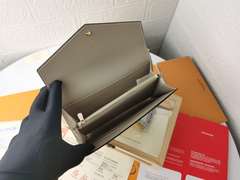 Louis Vuitton Sarah Wallet Giant Monogram Empreinte Leather - Picture 8 of 9